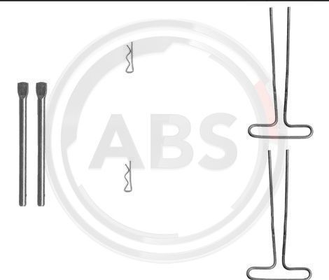 A.B.S. Tarvikesarja, jarrupala 1120Q