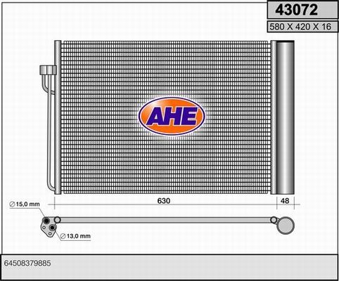 AHE Lauhdutin, ilmastointilaite 43072