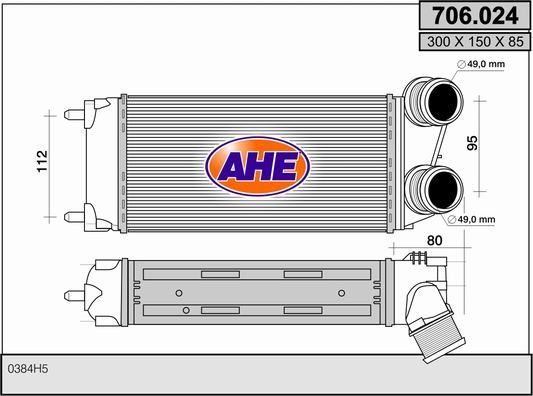 AHE Välijäähdytin 706.024