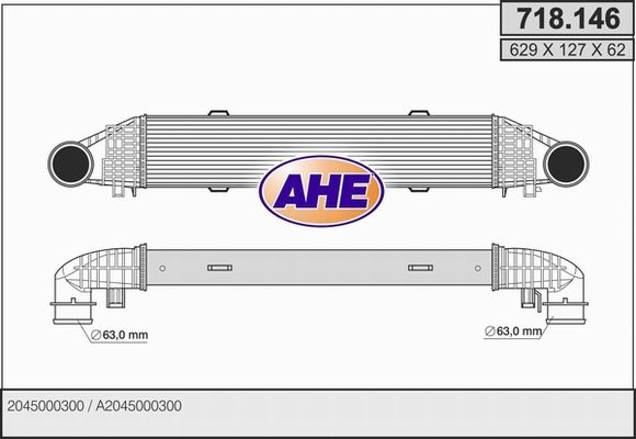 AHE Välijäähdytin 718.146