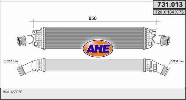 AHE Välijäähdytin 731.013