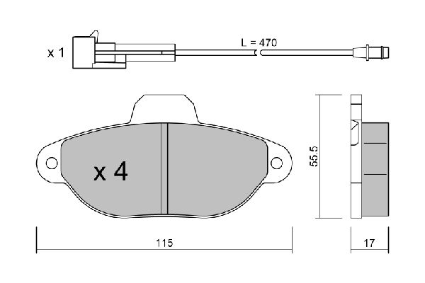 AISIN Jarrupala, levyjarru BPFI-1001