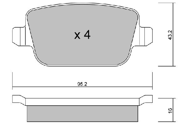 AISIN Jarrupala, levyjarru BPFO-2001