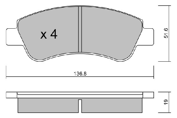 AISIN Jarrupala, levyjarru BPPE-1005