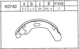 ASIMCO Jarrukenkäsarja K0740