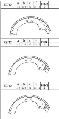 ASIMCO Jarrukenkäsarja K2712