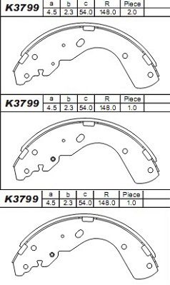 ASIMCO Jarrukenkäsarja K3799