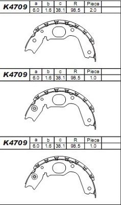 ASIMCO Jarrukenkäsarja K4709