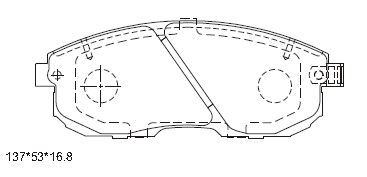 ASIMCO Jarrupala, levyjarru KD1515