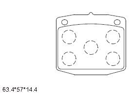 ASIMCO Jarrupala, levyjarru KD1634