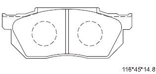 ASIMCO Jarrupala, levyjarru KD1711