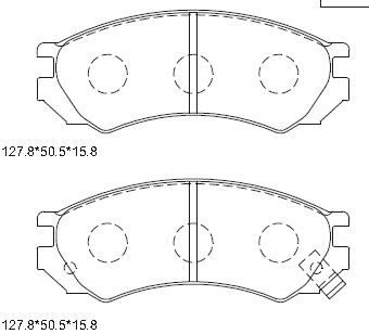 ASIMCO Jarrupala, levyjarru KD1715