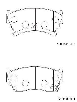 ASIMCO Jarrupala, levyjarru KD1731