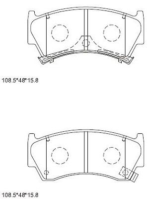 ASIMCO Jarrupala, levyjarru KD1732