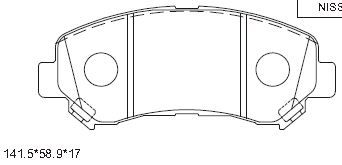 ASIMCO Jarrupala, levyjarru KD1744