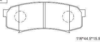 ASIMCO Jarrupala, levyjarru KD2281Y