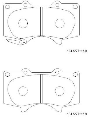 ASIMCO Jarrupala, levyjarru KD2482