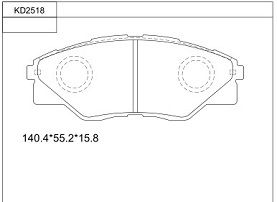 ASIMCO Jarrupala, levyjarru KD2518