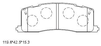 ASIMCO Jarrupala, levyjarru KD2711