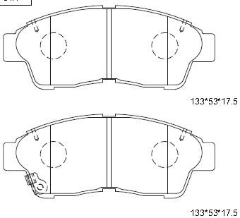 ASIMCO Jarrupala, levyjarru KD2718