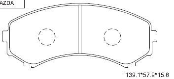 ASIMCO Jarrupala, levyjarru KD3792