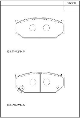 ASIMCO Jarrupala, levyjarru KD3796H