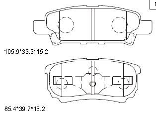 ASIMCO Jarrupala, levyjarru KD4730