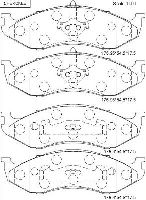 ASIMCO Jarrupala, levyjarru KD6202