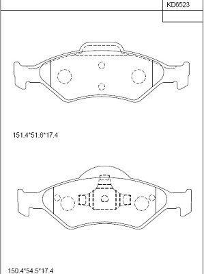 ASIMCO Jarrupala, levyjarru KD6523