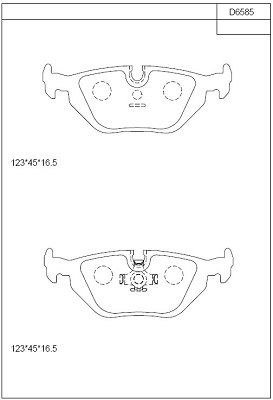 ASIMCO Jarrupala, levyjarru KD6585