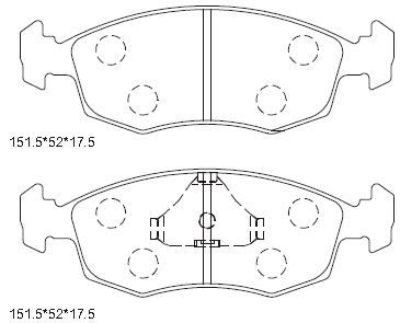 ASIMCO Jarrupala, levyjarru KD6738F