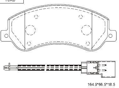 ASIMCO Jarrupala, levyjarru KD6788