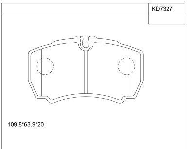 ASIMCO Jarrupala, levyjarru KD7327