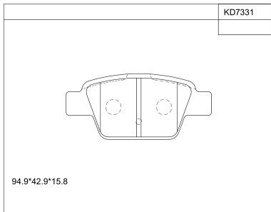 ASIMCO Jarrupala, levyjarru KD7331