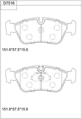 ASIMCO Jarrupala, levyjarru KD7516