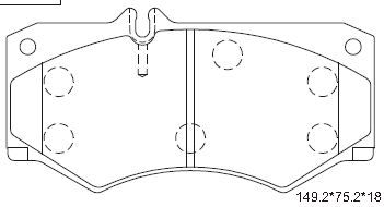 ASIMCO Jarrupala, levyjarru KD7562