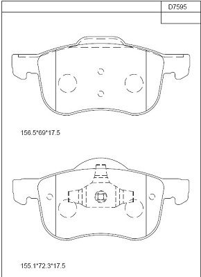 ASIMCO Jarrupala, levyjarru KD7595