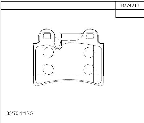 ASIMCO Jarrupala, levyjarru KD77421