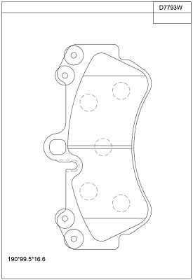 ASIMCO Jarrupala, levyjarru KD7793W