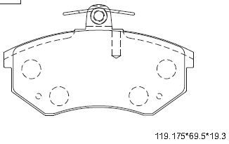 ASIMCO Jarrupala, levyjarru KD7796