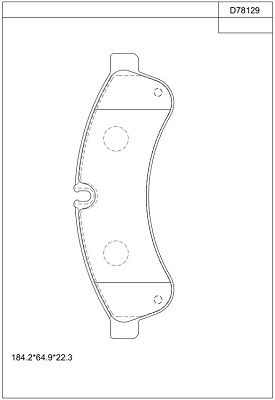 ASIMCO Jarrupala, levyjarru KD78129