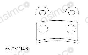 ASIMCO Jarrupala, levyjarru KD9736