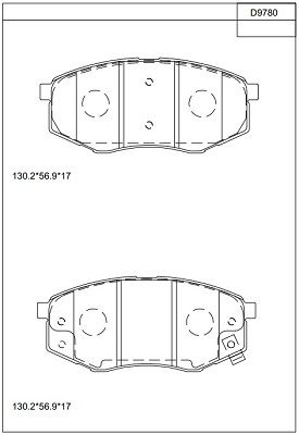 ASIMCO Jarrupala, levyjarru KD9780