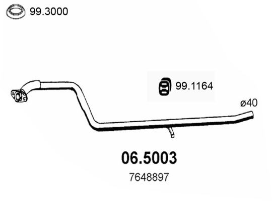 ASSO Pakoputki 06.5003