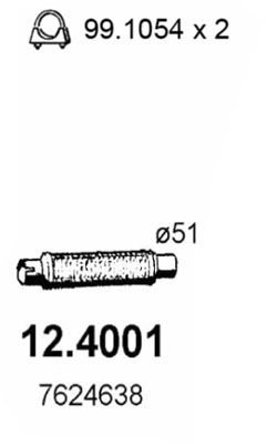 ASSO Pakoputki 12.4001