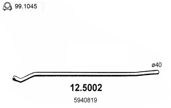 ASSO Pakoputki 12.5002