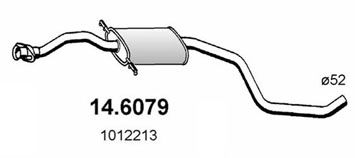 ASSO Keskiäänenvaimentaja 14.6079