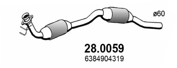 ASSO Katalysaattori 28.0059