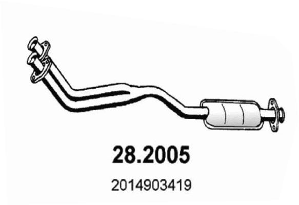 ASSO Etuäänenvaimentaja 28.2005