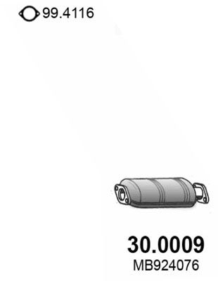 ASSO Katalysaattori 30.0009